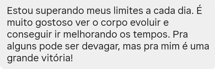 Depoimento de aluno